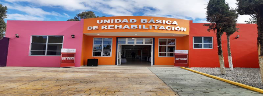 Fachada de la Unidad Básica de Rehabilitación